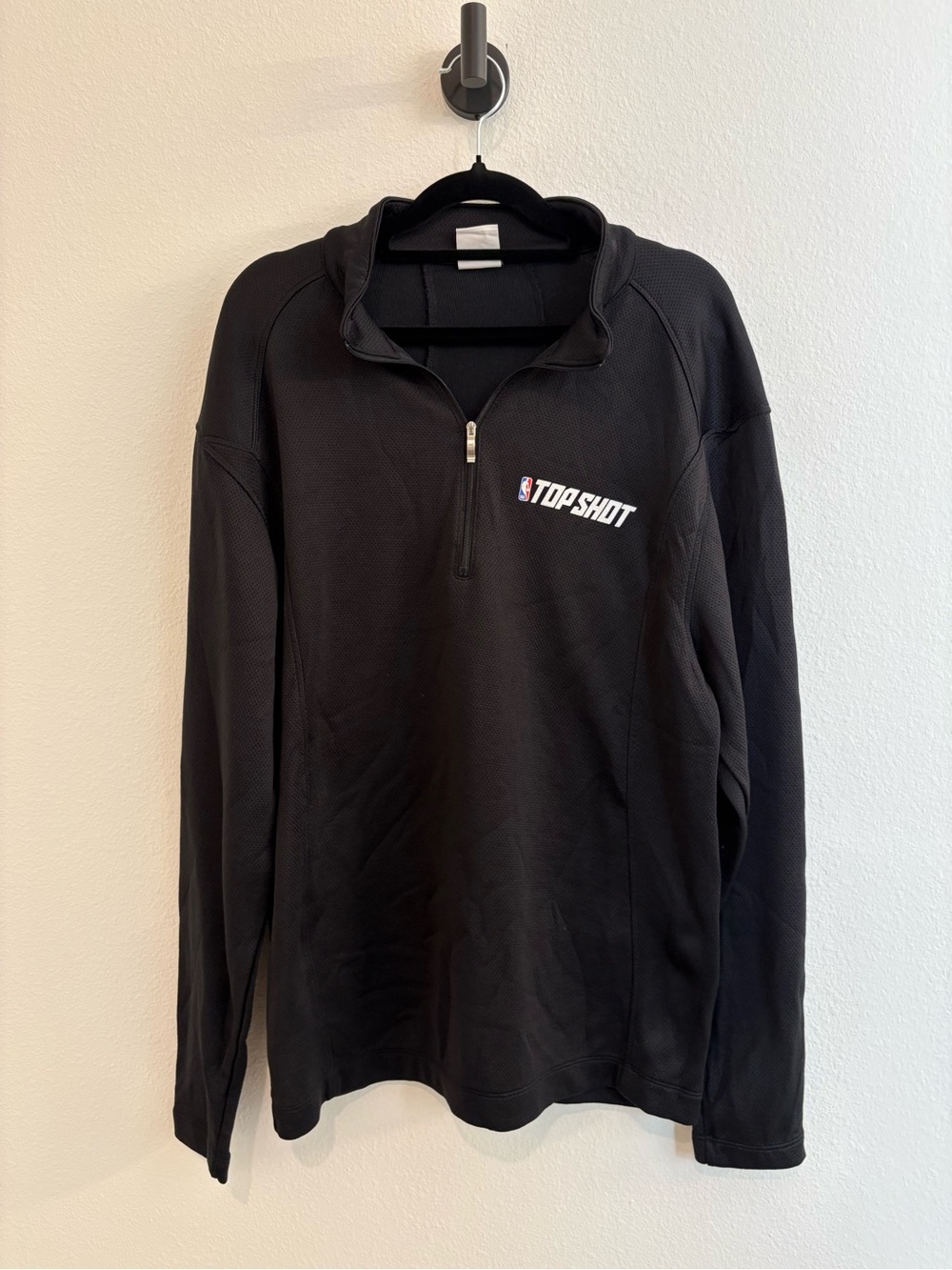 Nike NBA Top Shot Black Quarter-Zip Pullover
